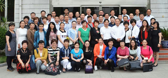 部分参训学员合影