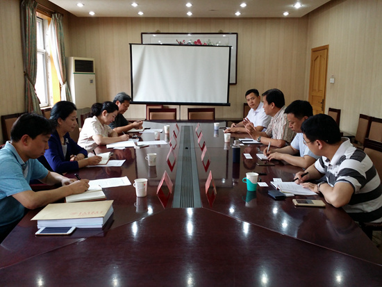 山东省贸促会来我会学习调研